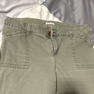 Maurices Green High Rise Jeans with Relaxed Fit